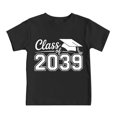 thumbnail image 6 of EliteGoogv Kids Back To School Outfits For Girls Boys Class of 2039 Grow With Me Shirts First Day Of School Tees Tops For Girls Boys, 6 of 6