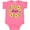 Hot Pink, variant on Inktastic Blessed Sunflower Wreath Girls Baby Bodysuit