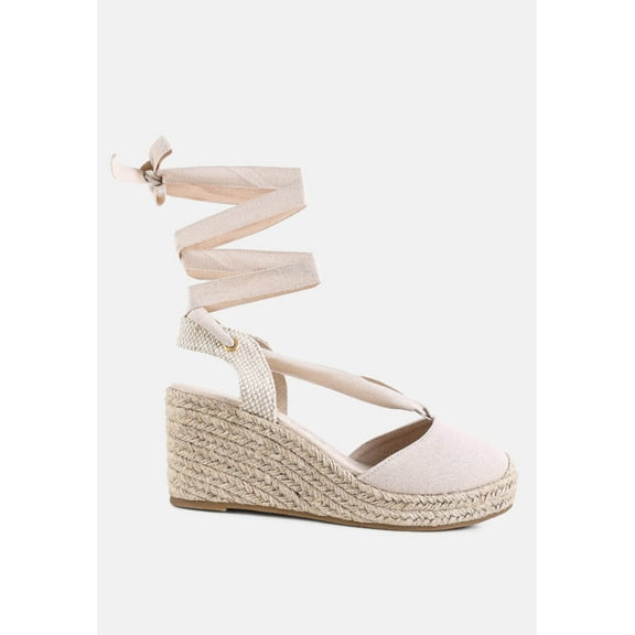 Little Mary Strappy Wedge Heel Sandals