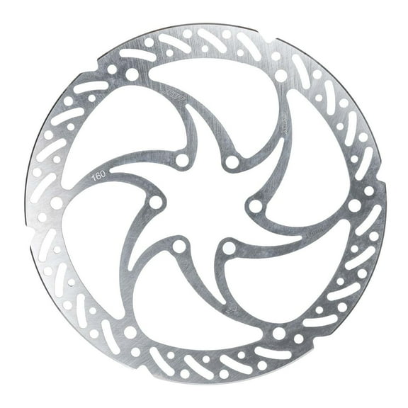 Trickstuff Heavy Duty 160mm Rotor, 6-Bolt, Silver NLS