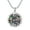 Joseph abalone, variant on St. Christopher Saint Necklace 925 Sterling Silver Patron Amulet Jewelry for Men Women