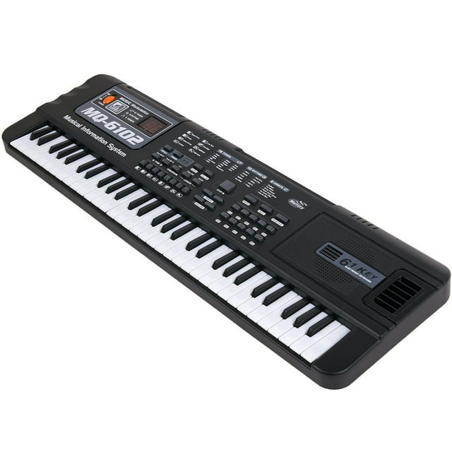 Dsseng 61 Key Quick Start Electric Keyboard Recording Playback Electronic Piano 2 Power Methods Musical Keyboard for Inspiring Musical Talent Keyboard Piano Starter Kit for Kids