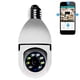 thumbnail image 2 of Cámara de seguridad, cámara de vigilancia, HD, visión nocturna, enchufe de luz, visión nocturna 1080P, exterior, panorámica de 360°, enchufe, cámara inalámbrica de seguridad para el hogar, 2 of 3
