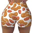 thumbnail image 2 of Lsque Peanuts4 Pattern High Waisted Biker Shorts for Women-Tummy Control Fitness Athletic Workout Running Yoga Gym Shorts,Moisture-Wicking-X-Large, 2 of 9