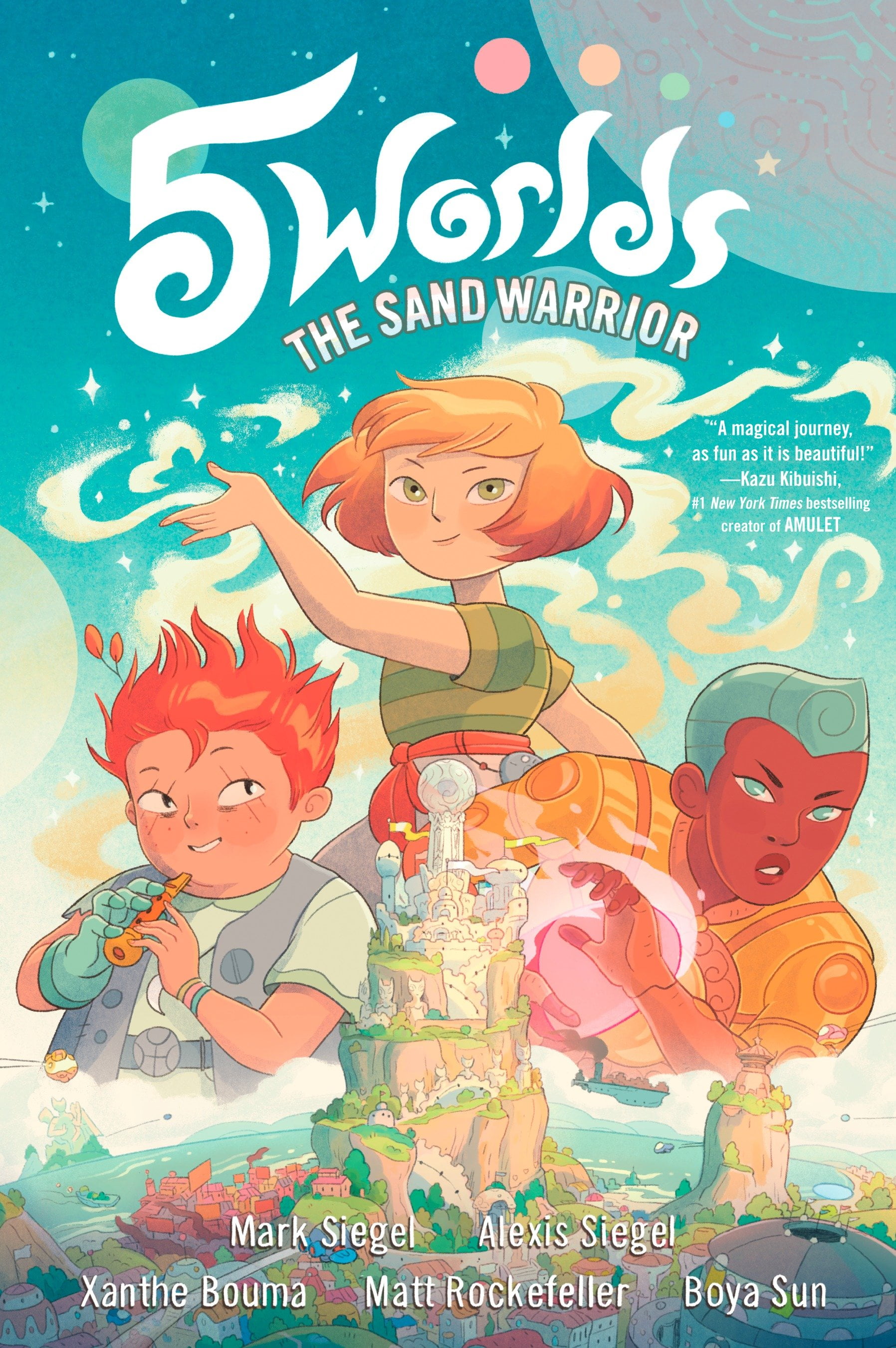 5 worlds book 1 the sand warrior