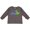 Charcoal Grey, variant on Inktastic Big Brother Green Dinosaur Boys Long Sleeve Toddler T-Shirt