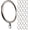 Satin Nickel, variant on 14-Pack Metal Flat Curtain Rings with Eyelets, 2-Inch Inner Diameter, Fits Up to 1.5-Inch Curtain Rods, Black