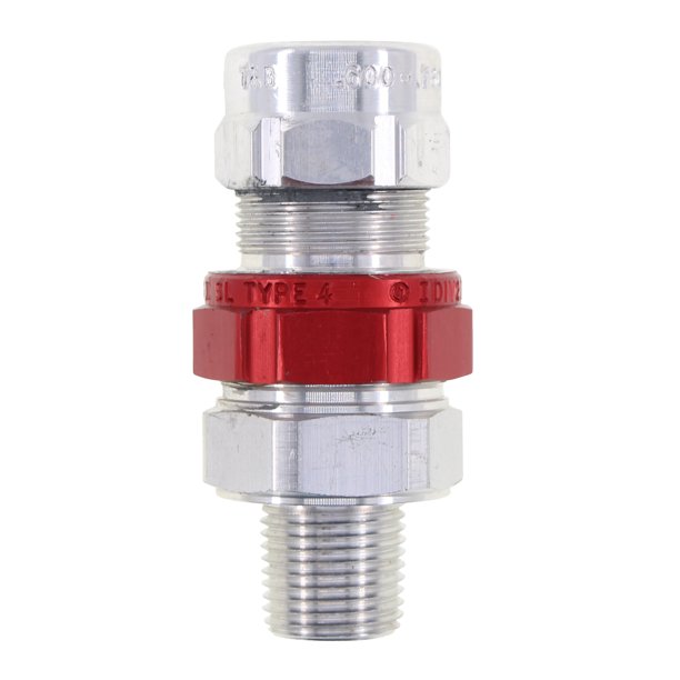 Thomas & Betts STX050464 StarTeckXP ExplosionProof Cable Connector, 1/2" Hub