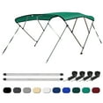 thumbnail image 1 of Leader Accessories Available 4 Bow Bimini Boat Tops Includes Hardwares with Aluminum Fram，Multi Colors, 1 of 4
