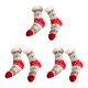 thumbnail image 2 of Jumpingount 2 calcetines de invierno hasta el muslo, artículos para el hogar para diario, corazón, nieve Type1 NO1, 2 of 6