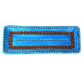 thumbnail image 1 of encantada MC067T Plateau Long Fait à la Main et Commerce Équitable - Bleu Azur, 1 of 1