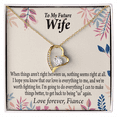thumbnail image 4 of To My Fiancee I Will Make Everything Better Forever Necklace w Message Card, 4 of 20