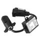thumbnail image 2 of USA to EU Trailer Light Converter US 7-Way Blade Socket to EU 7-Pin Round Plug, 2 of 5