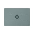 thumbnail image 1 of Estera de yoga, estera de pilates para adultos unisex, almohadilla de yoga antideslizante resistente al desgarro, estera de ejercicio de alta densidad Azul oscuro, 1 of 8