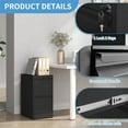 thumbnail image 5 of AQY 2 Drawer File Cabinet with Lock, Metal Filing Cabinets for Home Office, 18" Deep Heavy Duty Vertical Storage Cabinet for Hanging A4/Letter/Legal Size Files, Assembly Require, 5 of 12