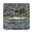 thumbnail image 5 of Royal Lion Acanthus 50" High Large Italian Indoor Outdoor Decor Faux Stone Floor Fountain with Light LED, 5 of 10