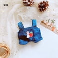 thumbnail image 5 of Fashion Doll Accessories For 1/12 BJD Dolls For 10~20cm Doll Handmade Jacket Pants Winter Top Coats Doll Clothes 14, 5 of 8