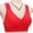 Red, variant on Under 5 UsYezik Women's Bras No Underwire Stretch Bras Front Closure Wireless Comfortable Bras Solid Color Plus Size Comfy Bra Mom Gift