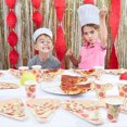 thumbnail image 2 of 20 Pack Paper Chef Hats for Kids, Adults, Adjustable White Kitchen Toque Cap Bulk Set, 2 of 5
