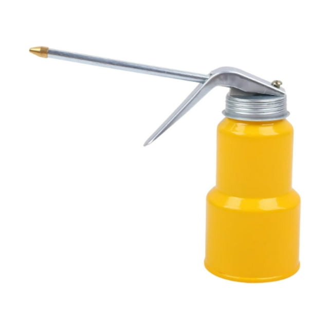 Aceitera manual con bomba de mano, aceitera con pico recto, pulverizadora de aceite a alta presión 300 ml
