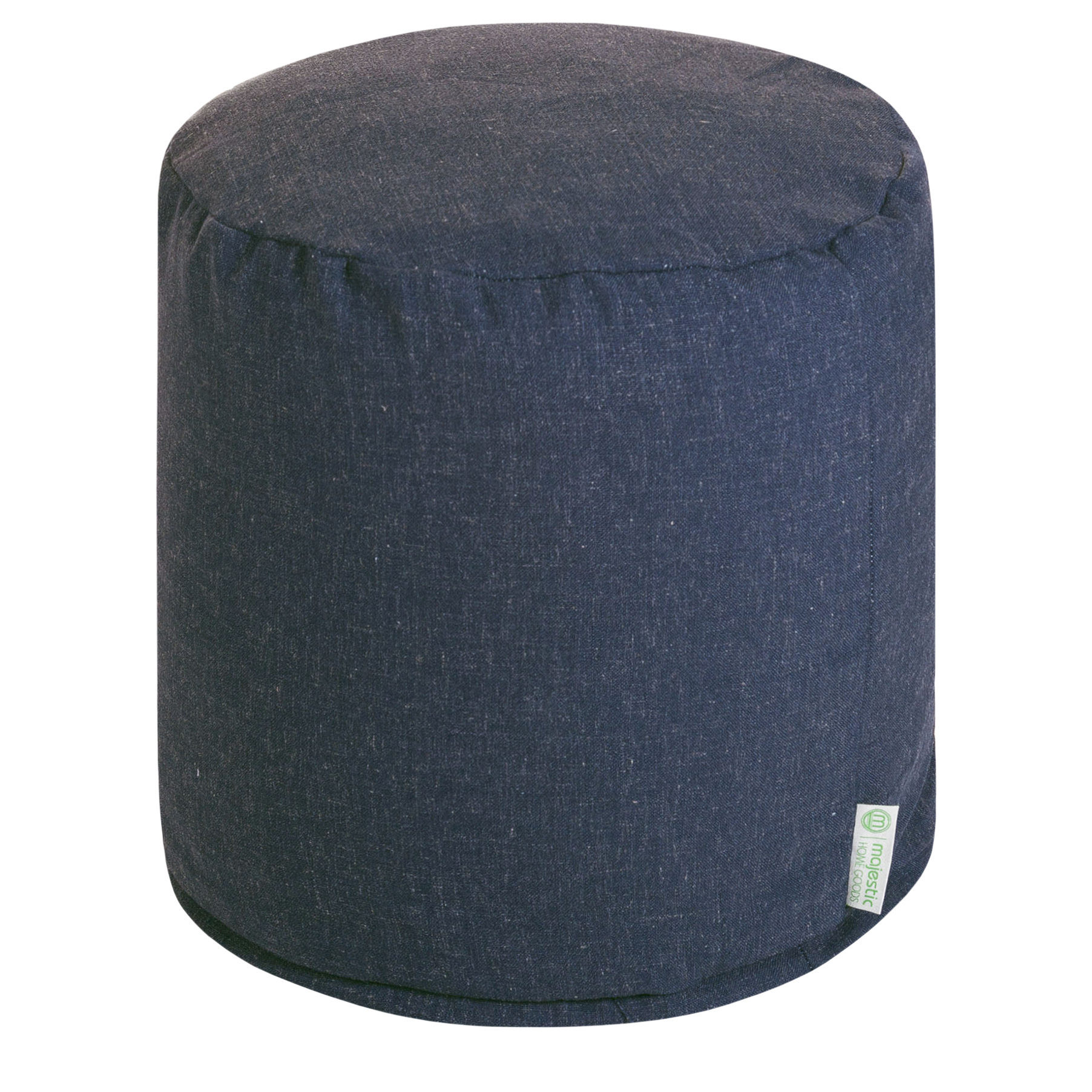 Majestic Home Goods Wales Indoor Ottoman Pouf