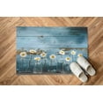 thumbnail image 6 of Flower Rug, Daisy Flower In Glass Bottles Rugs, Daisy Lover Gift Rugs, Stair Rugs, Daisy Lover Gift Rug, Anti-Slip Carpet Rug, Blue Rug, 5.2'x7.5' - 160x230 cm, 6 of 8