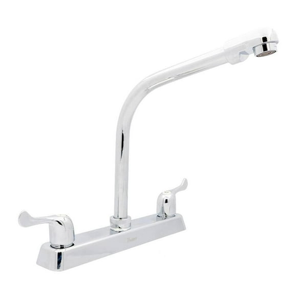 Mezcladora ABS para Cocina, Cuello Cobra, Manerales de Palanca IUSA