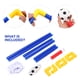 thumbnail image 5 of 1 Juego de mini portería de fútbol DIY puerta de red de fútbol para niños juguetes deportivos de interior juego de entrenamiento, 5 of 7