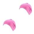 thumbnail image 1 of Qarigey Beanie Caps Delicado Simple Cómodo Estilo simple Mujeres Hombres Ropa Accesorio con color sólido para decoración Rosa Rosado 2piezas Qarigey CBP302120, 1 of 5