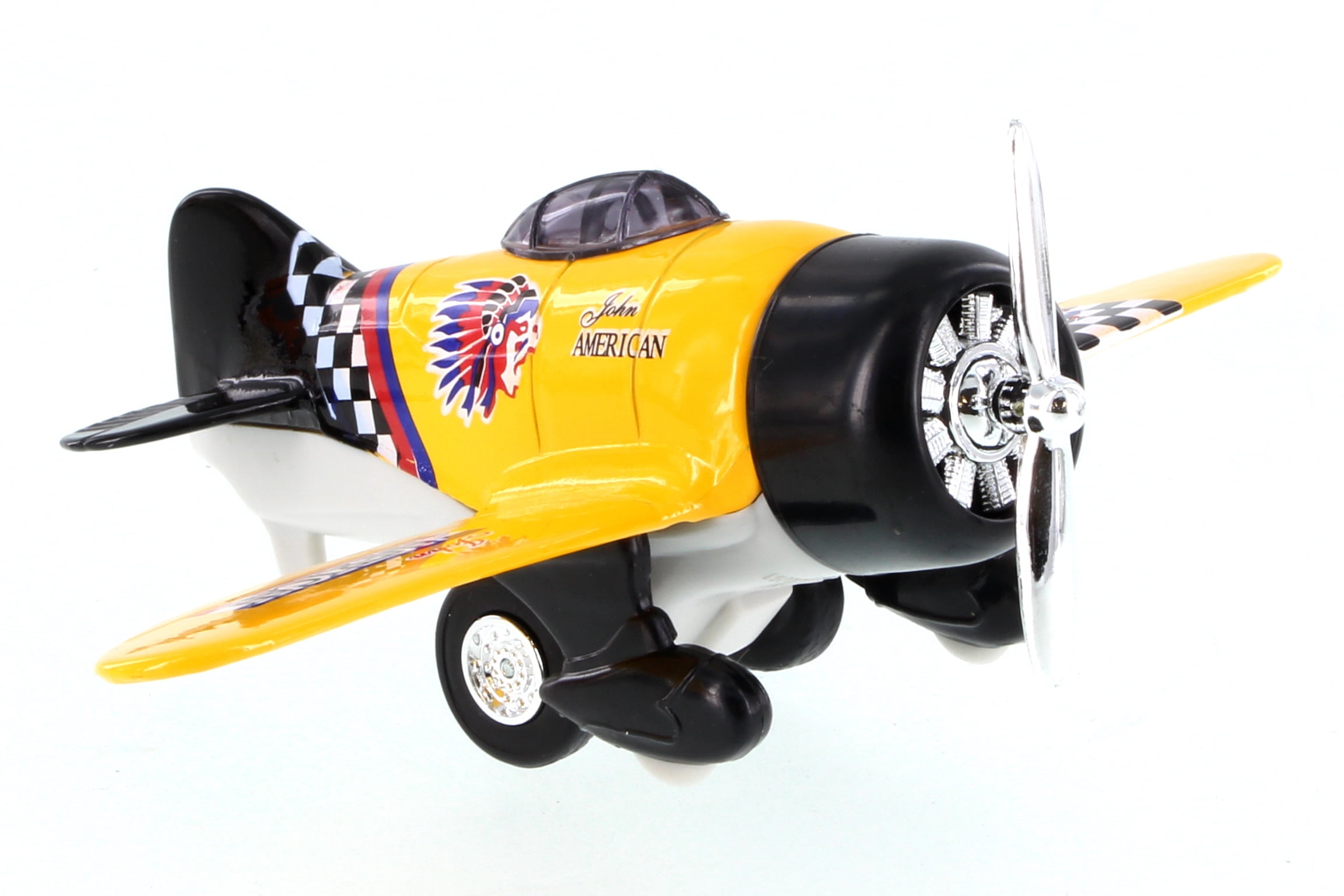 Box of 6 Classic Wing Airplane, Assortment - Showcasts 998D - 6" Scale Diecast Model Planes