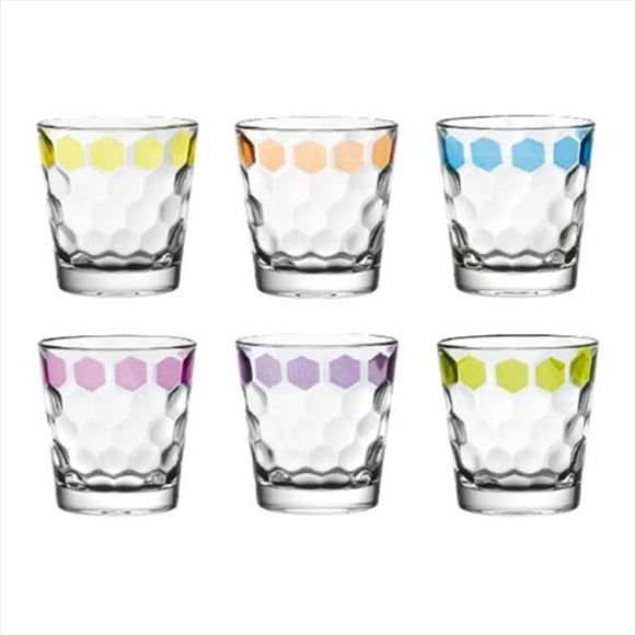 Majestic Gifts E63859-US Antibes High Quality Glass Tumblers