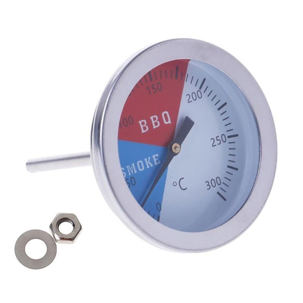 0300鈩?Stainless Steel Barbecue BBQ Smoker Grill Thermometer
