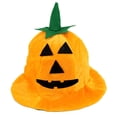 thumbnail image 1 of Inteprter Sombrero de de calabaza para niños para accesorio de disfraz de Halloween, gorra de mascota con forma de calabaza gorra de Kits de decoración para fiestas No.02, 1 of 5