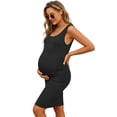 thumbnail image 4 of Women's Maternity Tank Dresses Sleeveless Pregnancy Dresses, 4 of 6