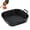 Black, variant on Reusable Silicone Air Fryer Liner, Non-Stick Square Silicone Air Fryer Basket with Handles for Baking, Roasting & Cooking