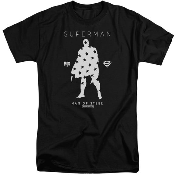 Superman - Star Silhouette - Tall Fit Short Sleeve Shirt - XXX-Large