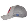 thumbnail image 3 of Captain America Symbol Grey Shadow Tech New Era 39Thirty Fitted Hat-Small/Medium, 3 of 5