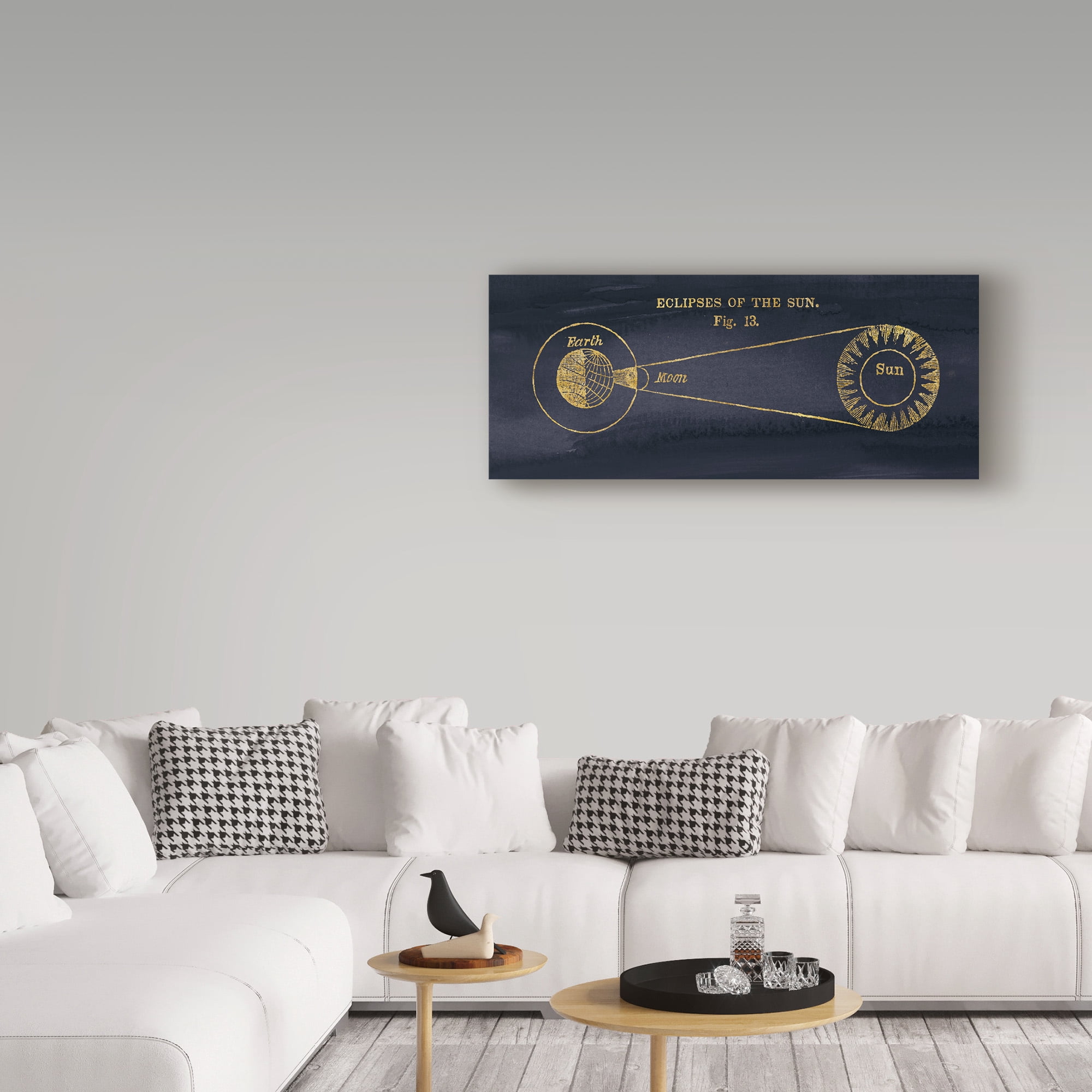 Trademark Fine Art 'Geography of the Heavens III' Canvas Art by Wild Apple Portfolio