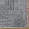 thumbnail image 5 of Arlo Dearra Modern Geometric Gray Area Rug, 6x9, 5 of 6