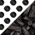 thumbnail image 3 of Black Licorice Bits by Its Delish, 4 lbs Bulk Bag | Black Licorice Twist Nibs Kosher Candy, 3 of 5