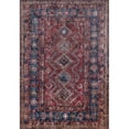 thumbnail image 1 of Momeni KARACKAR-1BUR80A0 8 x 10 ft. Karachi Machine Made Traditional Rectangle Area Rug, Burgundy, 1 of 6