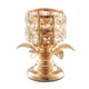 thumbnail image 2 of Crystal Tea Light Candle Holder Golden Wedding Favor candeliere Inauguración en hogar S BLESIY Hollow Out Crystal Candlestick, 2 of 8