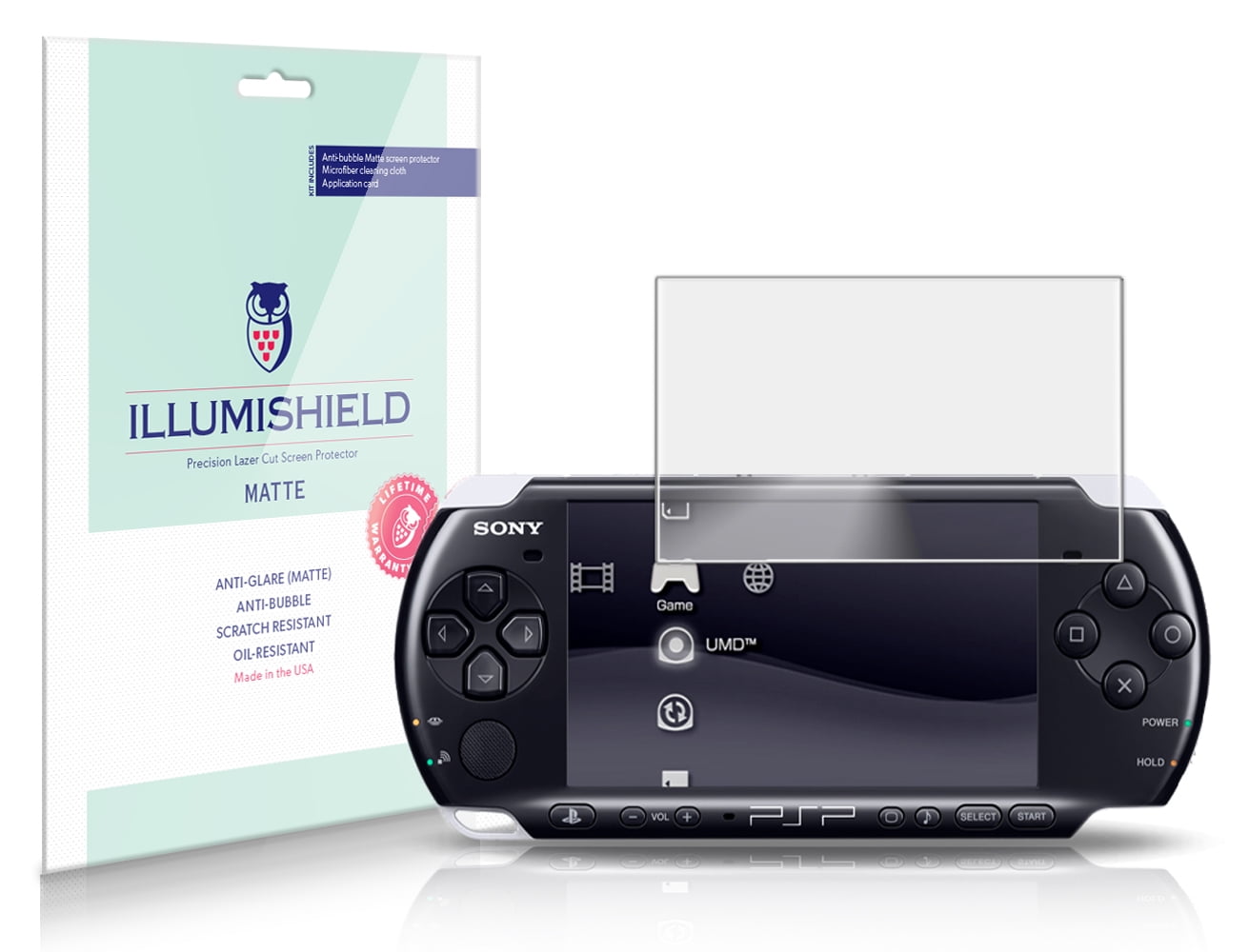 iLLumiShield Matte Screen Protector 3x for Sony PlayStation Portable