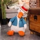thumbnail image 4 of Muñeco de peluche de pato blanco para niños, almohada suave de 30cm, regalo de cumpleaños, 4 of 5