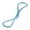 Blue1, variant on Hyasfey Figure 8 Fitness Resistance Band Anti-slip Silicone 15/25/35Lbs Men Women Arm Shoulder Stretch Strength Training Exercise Elastic Strap Tension Rope