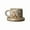 White, variant on Boovnll Imitation Stone Coffee Mug Shaped Vintage Ceramic Mugs