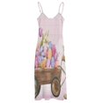 thumbnail image 5 of Easter Bunnies Rabbits Fine Art Sleeveless Dress Summer Dress Woman 2025, 5 of 7