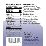 Medtrition HyFiber Liquid Fiber for Kids in Only One Tablespoon, Supports Regularity and Softer Stools, FOS Prebiotics for Gut Health, 6 Grams of Fiber, 32 Servings per Bottle