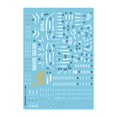 thumbnail image 1 of Modelo RG, calcomanía de agua, modelo de ensamblaje, pegatinas decorativas para trajes móviles, pegatina de robot, pegatinas de tobogán acuático para, 1 of 10