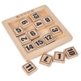 thumbnail image 3 of Juguetes matemáticos educativos rompecabezas de madera juguetes niños bebé número digital rompecabezas juguete regalo azul, 3 of 5
